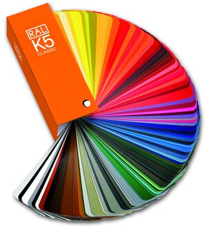 Foto eines RAL-Classic Farbfächers