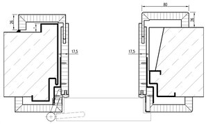 Skizze des Aufbaus einer Renovierungszarge